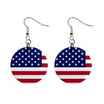 USA FLAG American United States of America Earrings