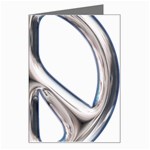 Heavy Metal Peace Sign Greeting Card