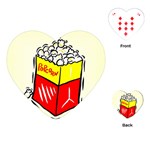 POPCORN Kitchen NR Snack Pop Corn Restaurant Men Girls Heart Playing Card