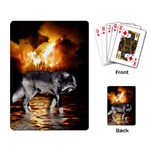  Survivor  Grey Wolf  Playing Cards Single Design