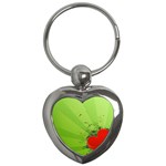 Red Heart Art Key Chain (Heart)