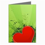 Red Heart Art Greeting Cards (Pkg of 8)