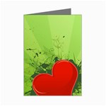 Red Heart Art Mini Greeting Cards (Pkg of 8)