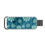 Snow Flake Art Portable USB Flash (Two Sides)