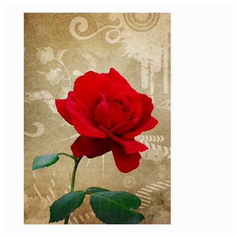 Red Rose Art Small Garden Flag (Two Sides) from UrbanLoad.com Front