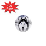 Wolf Moon Mountains 1  Mini Magnet (100 pack) 