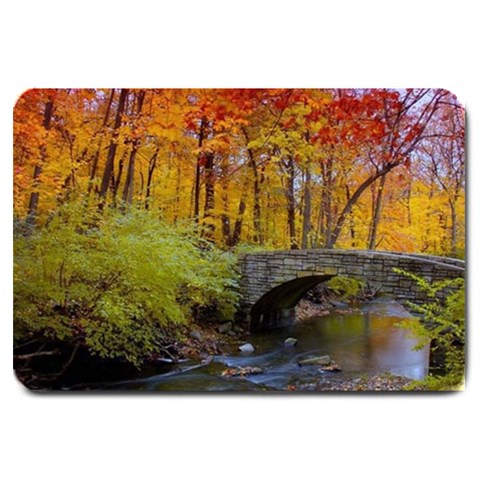 Stone Country Bridge Large Doormat from UrbanLoad.com 30 x20  Door Mat