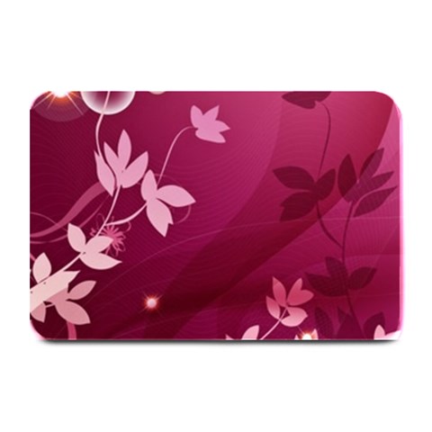Pink Flower Art Plate Mat from UrbanLoad.com 18 x12  Plate Mat