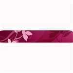 Pink Flower Art Small Bar Mat