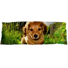 Puppy In Grass Body Pillow Case Dakimakura (Two Sides) from UrbanLoad.com Front
