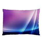 Purple Blue Wave Pillow Case