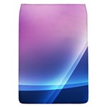 Purple Blue Wave Removable Flap Cover (S)