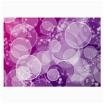 Purple Bubble Art Large Glasses Cloth (2 Sides)