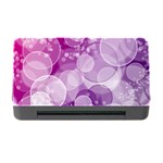 Purple Bubble Art Memory Card Reader with CF