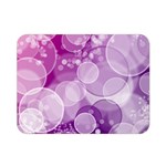 Purple Bubble Art Double Sided Flano Blanket (Mini)