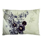 Purple Flower Art Pillow Case