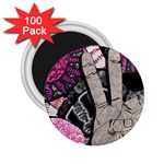 Peace Hand Art 2.25  Magnet (100 pack) 