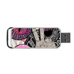 Peace Hand Art Portable USB Flash (Two Sides)