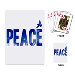 Peace Bird Playing Cards Single Design
