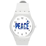 Peace Bird Round Plastic Sport Watch (M)
