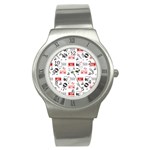 Music Is My Life Stainless Steel Watch