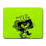 Music Is Life Small Mousepad