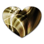 Metal Fluid Heart Mousepad