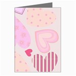 love05_bg3 Greeting Cards (Pkg of 8)