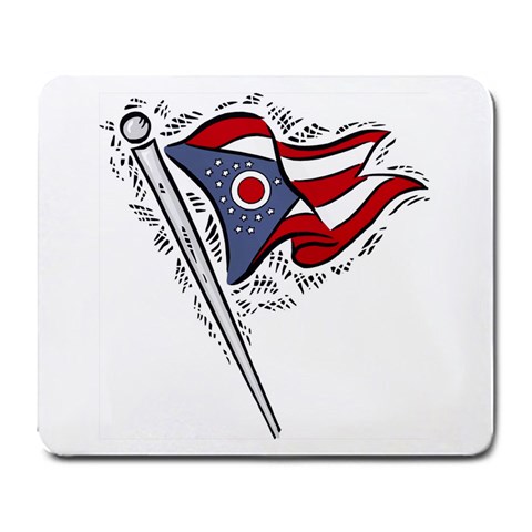 State Flag Ohio Large Mousepad from UrbanLoad.com Front