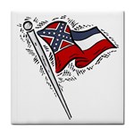 State Flag Mississippi Tile Coaster