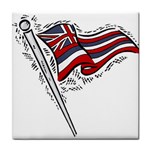 State Flag Hawaii Tile Coaster
