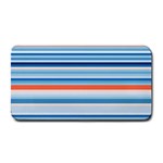 Blue And Coral Stripe 2 Medium Bar Mats