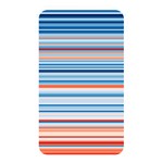 Blue And Coral Stripe 2 Memory Card Reader (Rectangular)