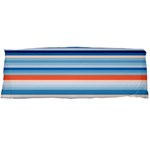 Blue And Coral Stripe 2 Body Pillow Case (Dakimakura)