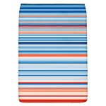 Blue And Coral Stripe 2 Removable Flap Cover (L)