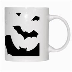 Deathrock Bats White Mug from UrbanLoad.com Right