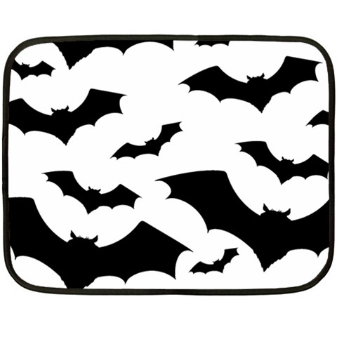 Deathrock Bats Fleece Blanket (Mini) from UrbanLoad.com 35 x27  Blanket