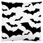 Deathrock Bats Large Flano Cushion Case (One Side)