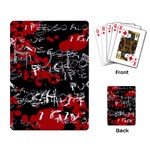 Emo Graffiti Playing Cards Single Design (Rectangle)