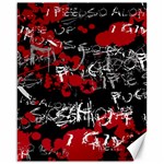 Emo Graffiti Canvas 16  x 20 