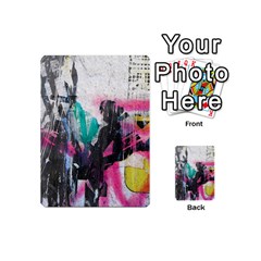 Graffiti Grunge Playing Cards 54 Designs (Mini) from UrbanLoad.com Back