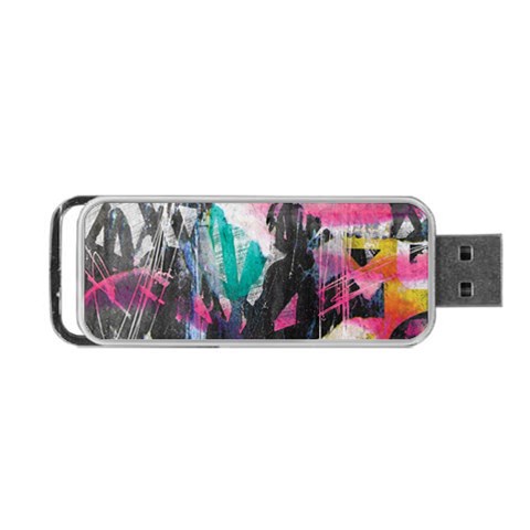 Graffiti Grunge Portable USB Flash (One Side) from UrbanLoad.com Front
