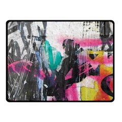 Graffiti Grunge Double Sided Fleece Blanket (Small) from UrbanLoad.com 45 x34  Blanket Front