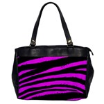 Pink Zebra Oversize Office Handbag