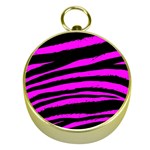 Pink Zebra Gold Compass