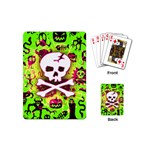 Deathrock Skull & Crossbones Playing Cards Single Design (Mini)