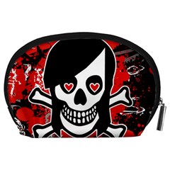 Emo Girl Skull Accessory Pouch (Large) from UrbanLoad.com Back