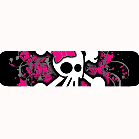 Girly Skull & Crossbones Large Bar Mat from UrbanLoad.com 32 x8.5  Bar Mat