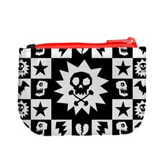 Gothic Punk Skull Mini Coin Purse from UrbanLoad.com Back