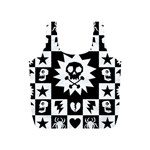 Gothic Punk Skull Full Print Recycle Bag (S)